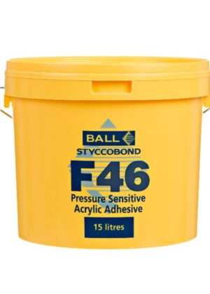 F. Ball & Co. Ltd – Styccobond F46 Pressure Sensitive Acrylic Adhesive 15l